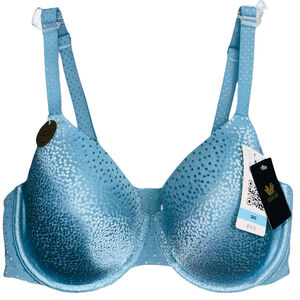 Wacoal Size 38C Padded Underwire Teal‎ Blue Bra New